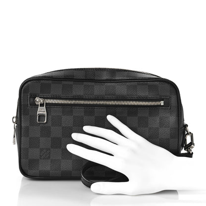 Louis Vuitton Damier Graphite Kasai Clutch 2 of 8