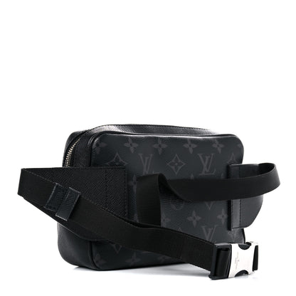 Louis Vuitton Taiga Monogram Outdoor Bumbag Black 3 of 9