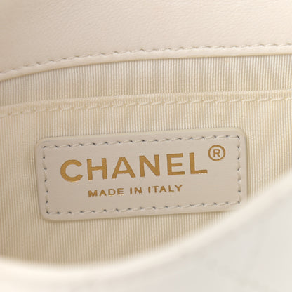 Chanel Lambskin Quilted Mini My Precious Flap White 6 of 11