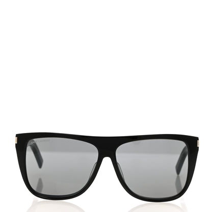 Saint Laurent Acetate SL1 Sunglasses Black 2 of 8