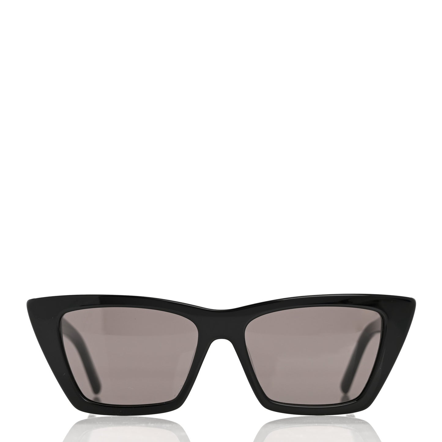 Acetate Mica Cat Eye Sunglasses SL 276 Black
