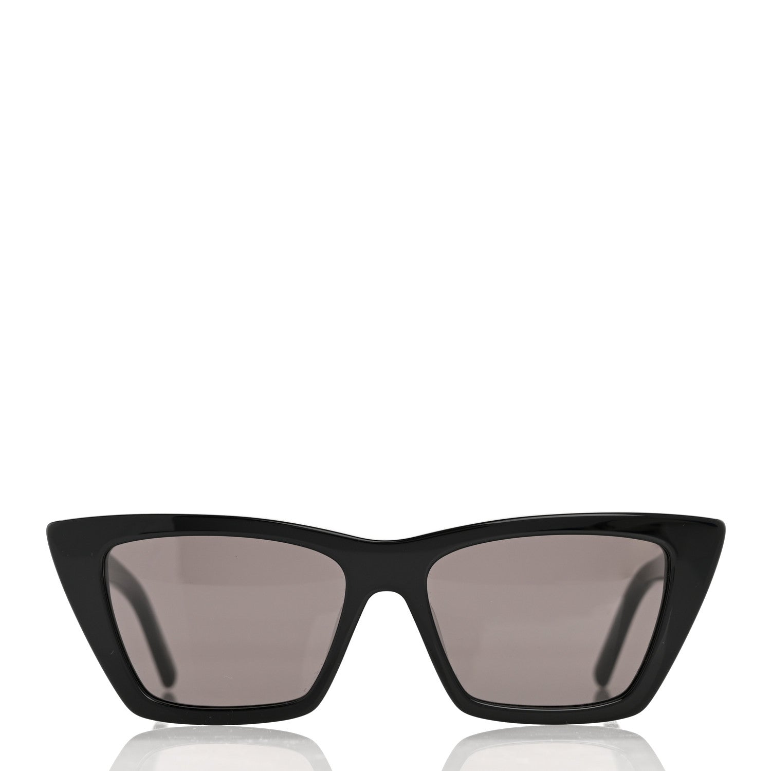 Saint Laurent Acetate Mica Cat Eye Sunglasses SL 276 Black 2 of 8