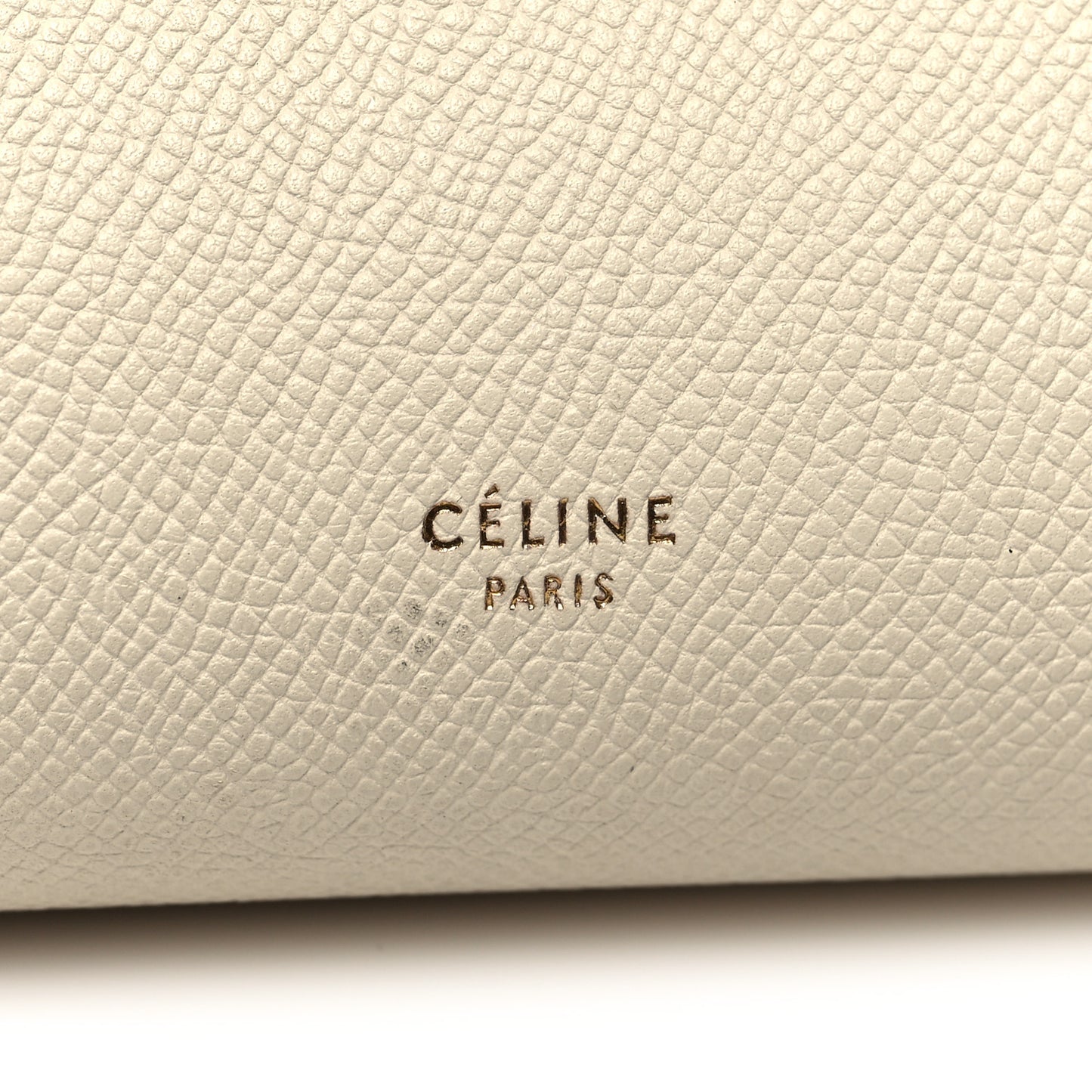 Grained Calfskin Mini Belt Bag White