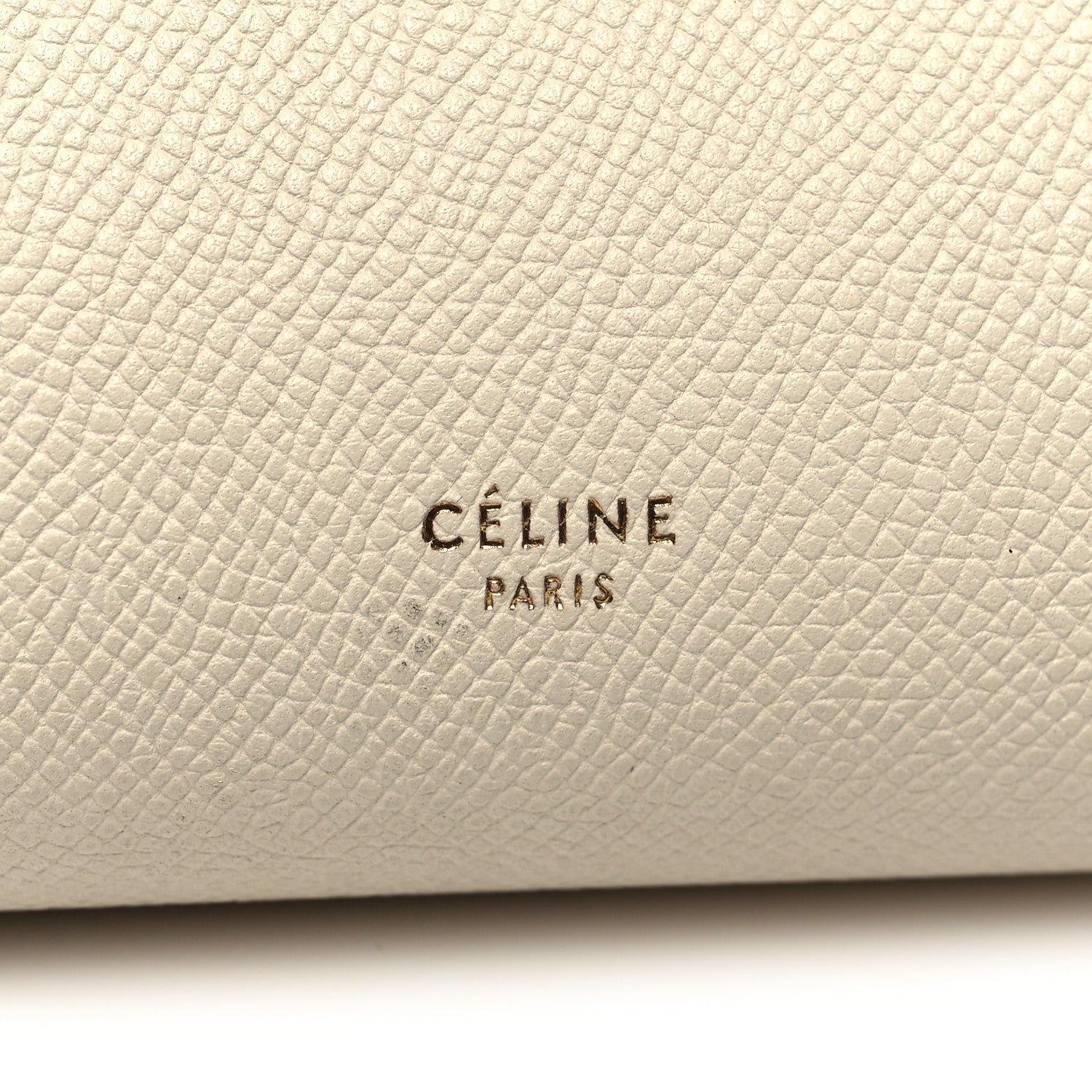 Celine Grained Calfskin Mini Belt Bag White 6 of 17