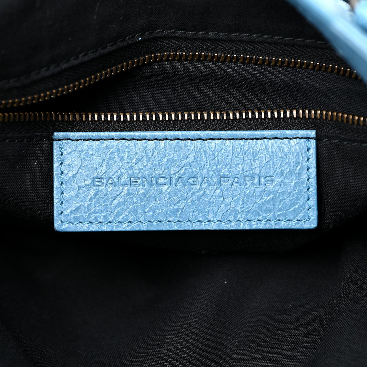 Balenciaga Agneau Classic Hardware Velo Bleu Indigo 7 of 17