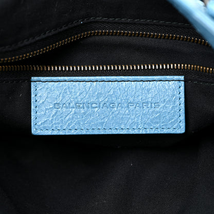 Balenciaga Agneau Classic Hardware Velo Bleu Indigo 7 of 17