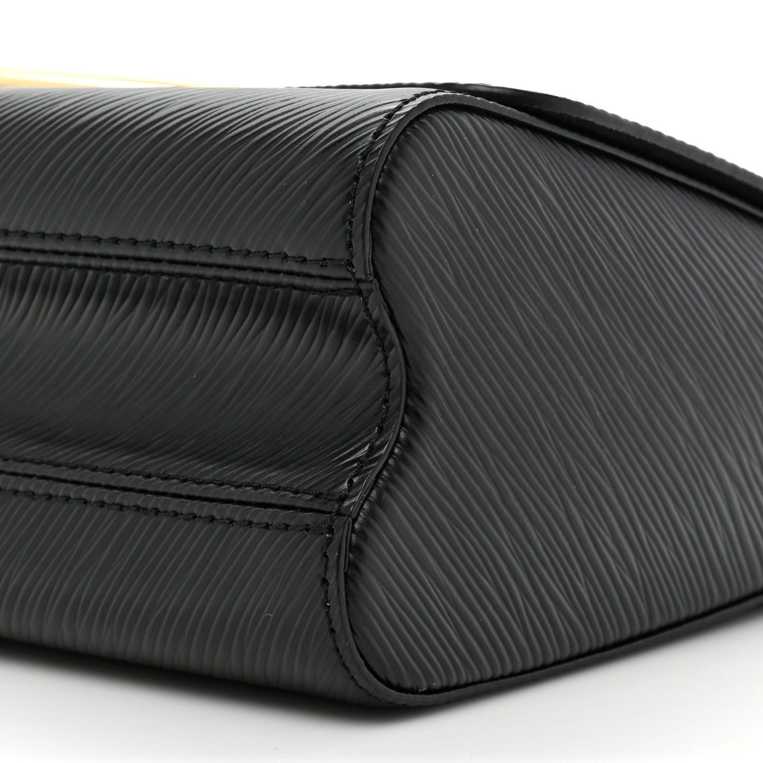 Louis Vuitton Epi Twist Braided Strap Shoulder Bag MM Black 8 of 9