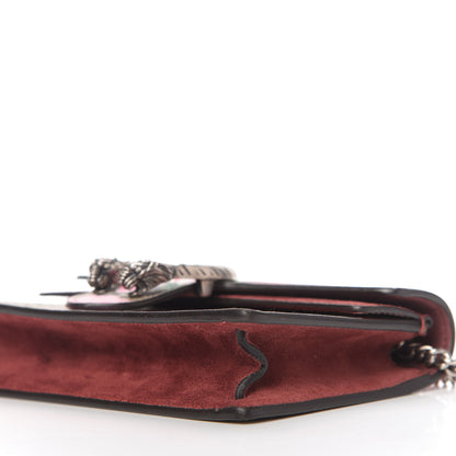 Gucci GG Supreme Monogram Blooms Super Mini Dionysus Shoulder Bag Beige Multicolor Dry Rose 7 of 9