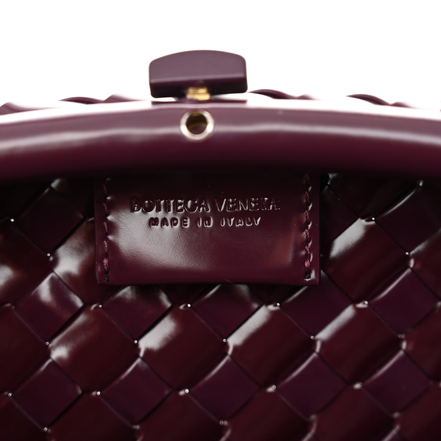 Nappa Intrecciato Small Padded The Handle Tote Mystic
