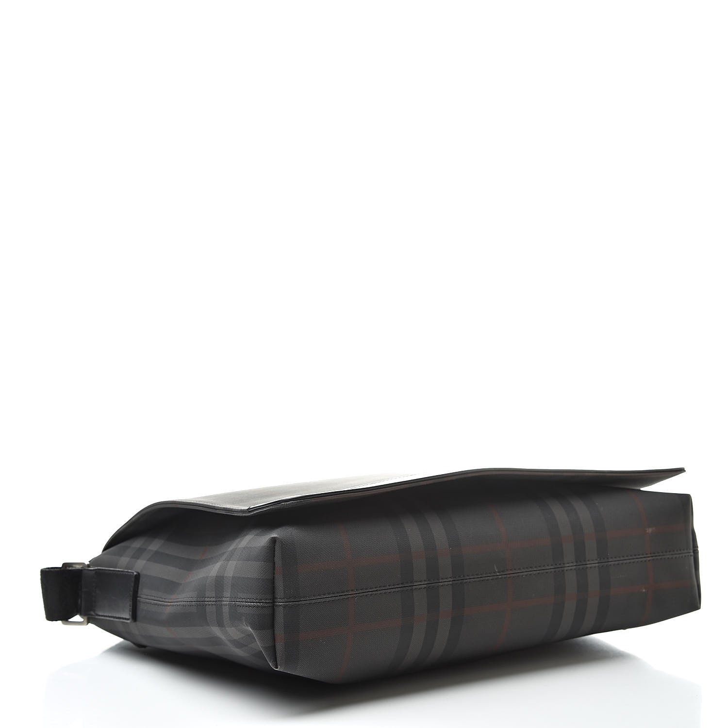 Burberry Nylon Smoked Check Messenger Bag 4 of 17