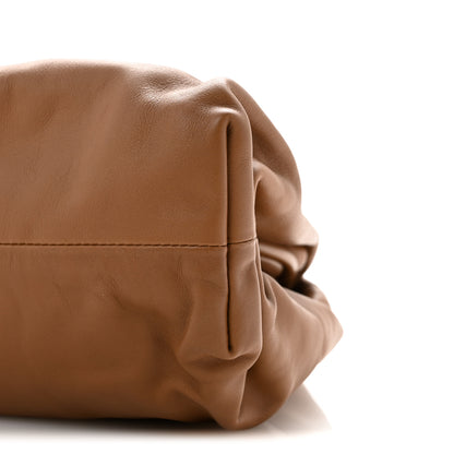 Bottega Veneta Smooth Butter Calf The Pouch Oversized Clutch Cammello 10 of 11