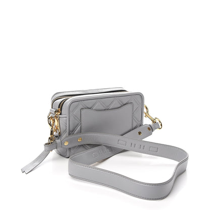 Marc Jacobs Calfskin Quilted The Softshot 21 Bag Grey 2 of 11