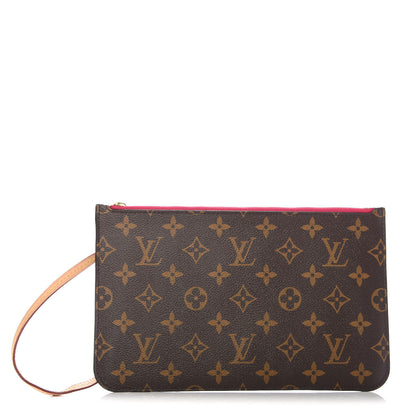 Louis Vuitton Monogram Neverfull MM GM Pochette Pivoine 1 of 7