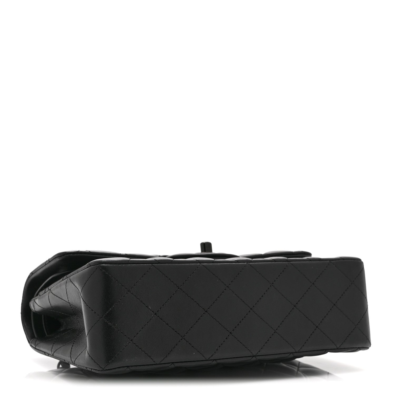 Chanel Lambskin Quilted Small Double Flap So Black 4 of 10