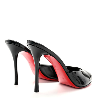 Christian Louboutin Patent Me Dolly 100 Sandals 38.5 Black 4 of 12