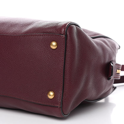 Prada Vitello Daino Tote Granato 8 of 14