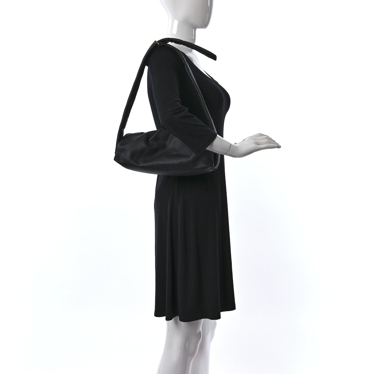 Calfskin Belt Bag Black