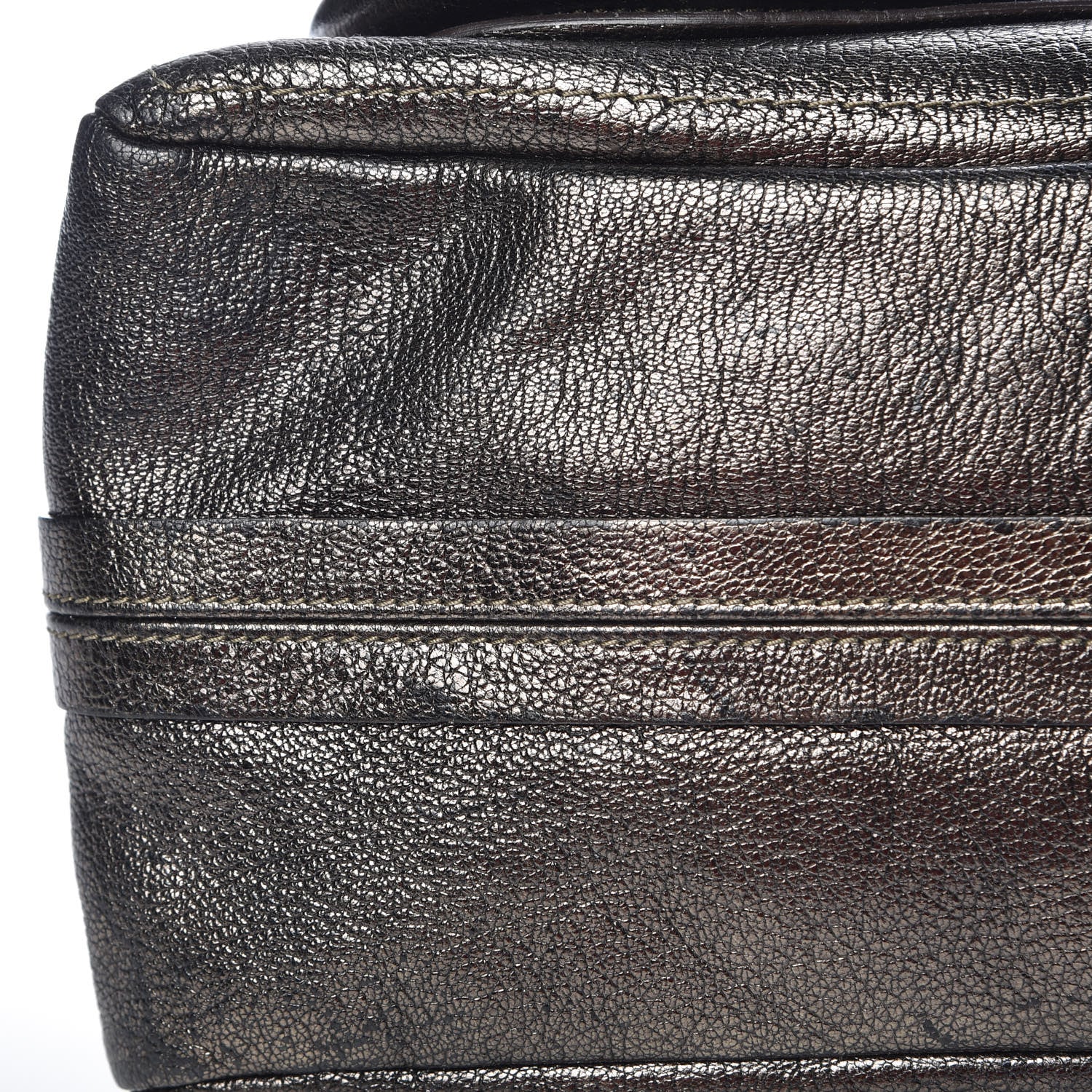 Chloe Metallic Calfskin Medium Paraty Bronze 13 of 16