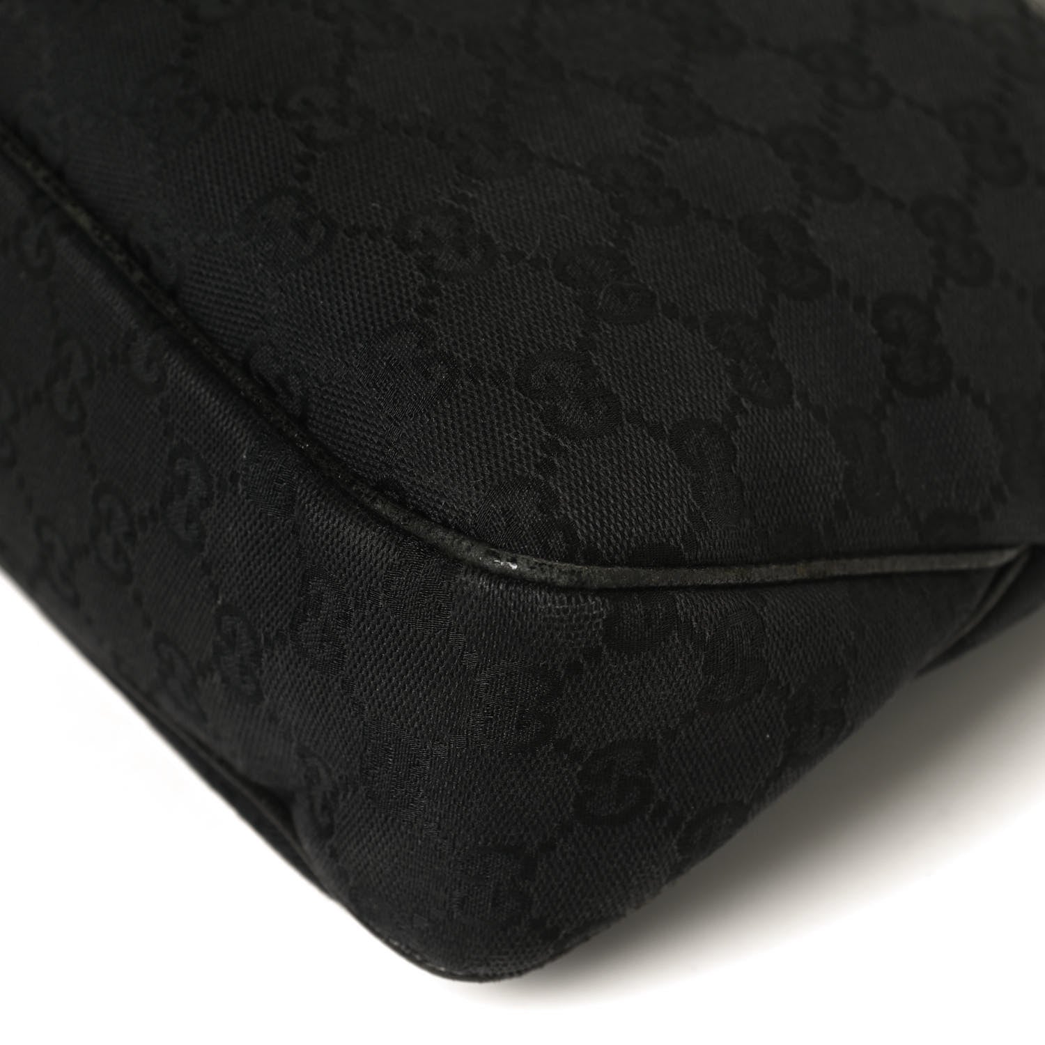 Gucci Monogram Medium Eclipse Shoulder Bag Black 12 of 13
