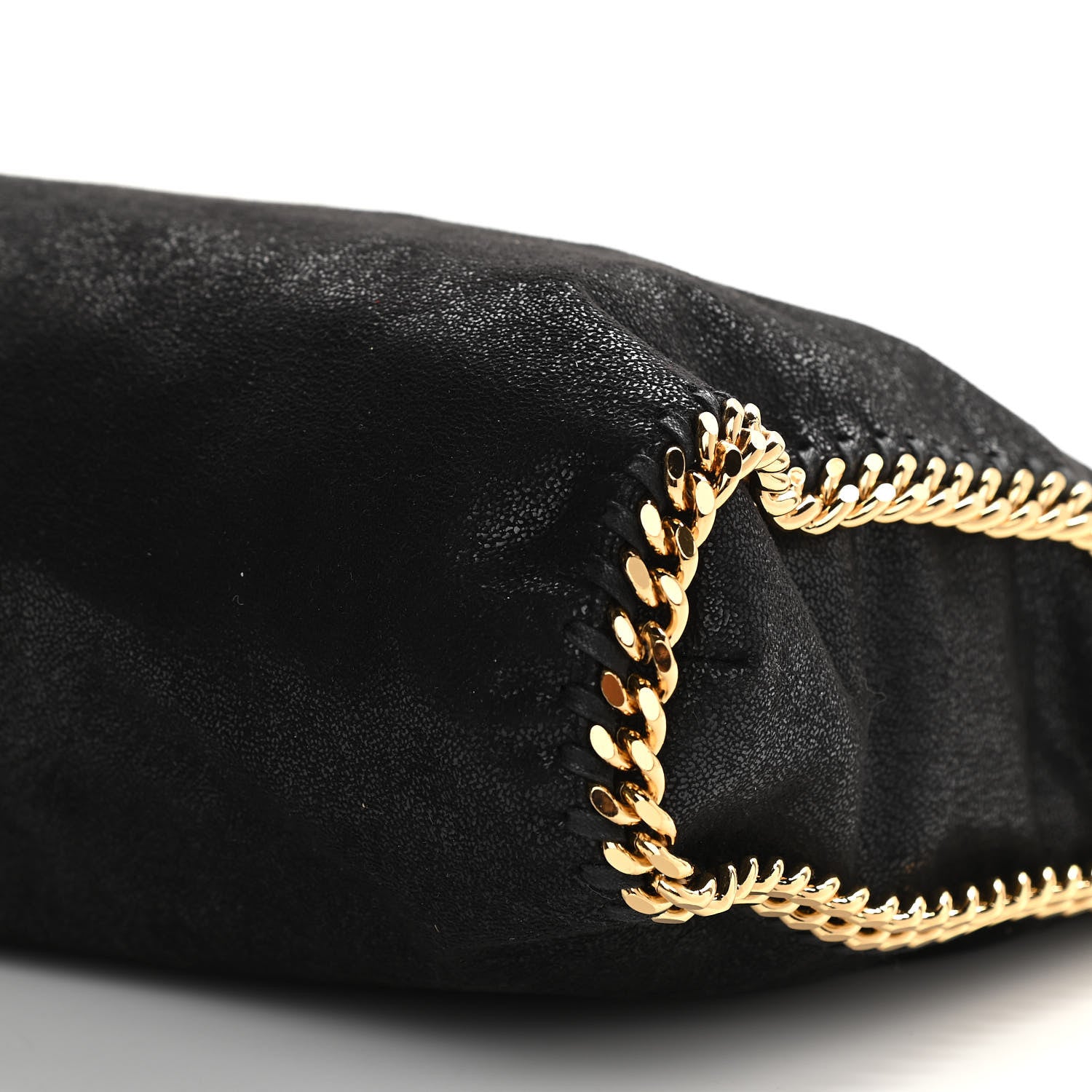 Stella McCartney Shaggy Deer Small Falabella Fold Over Tote Black 11 of 11