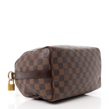 Louis Vuitton Damier Ebene Speedy Bandouliere 25 4 of 12