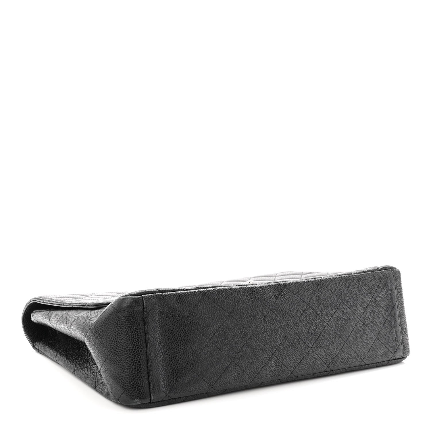Chanel Caviar Quilted Maxi Single Flap Black 4 of 10