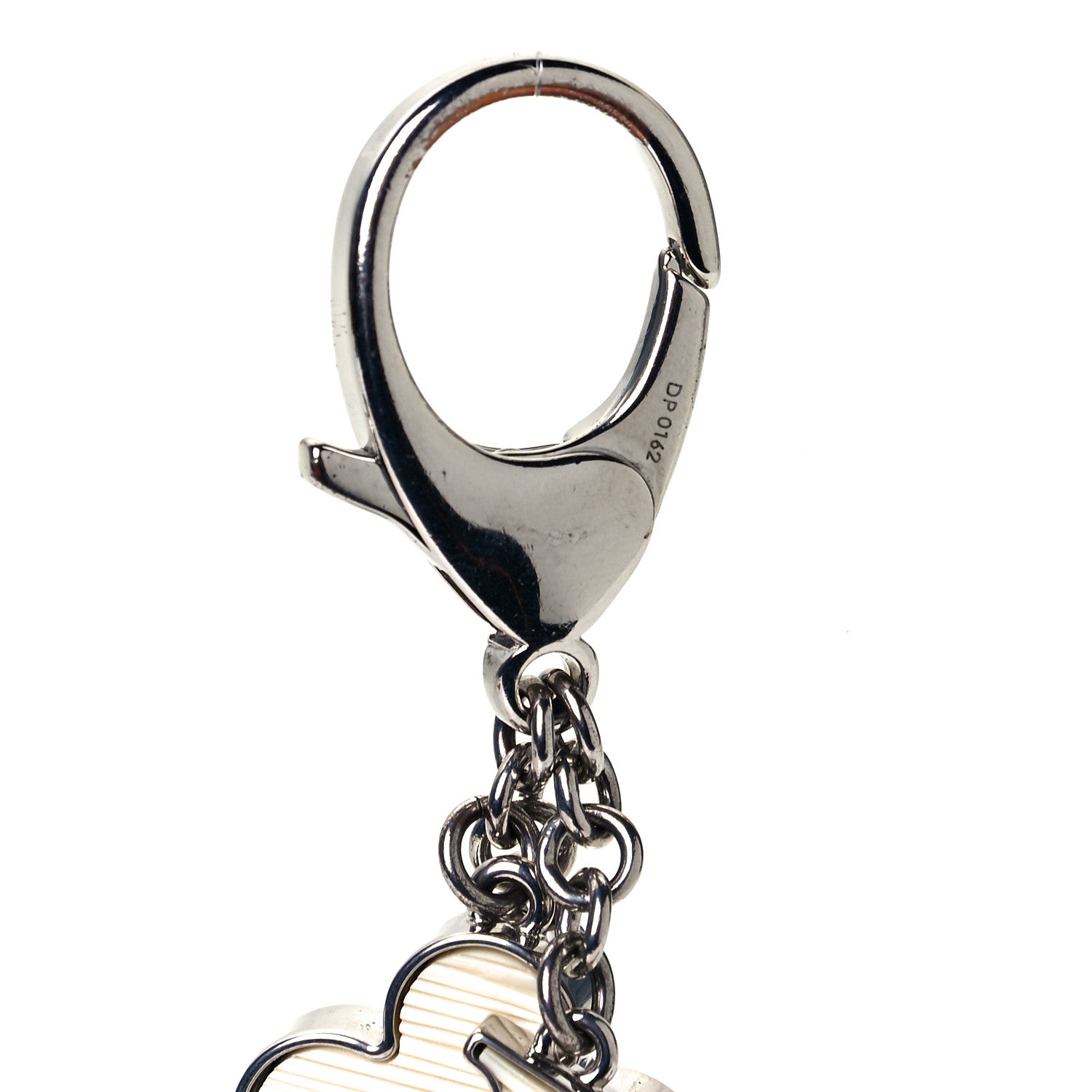 Louis Vuitton Fleur d Epi Bag Charm Ivory 4 of 5