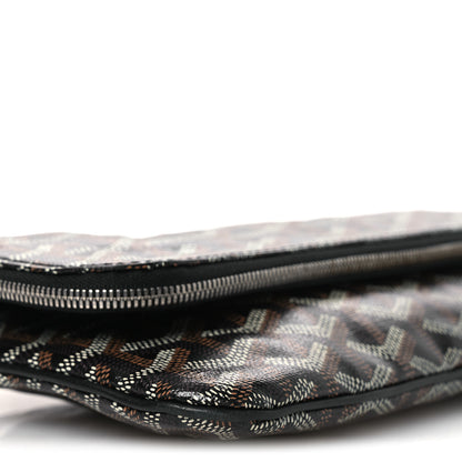 Goyard Goyardine Sainte Marie Soft Clutch Black 9 of 12