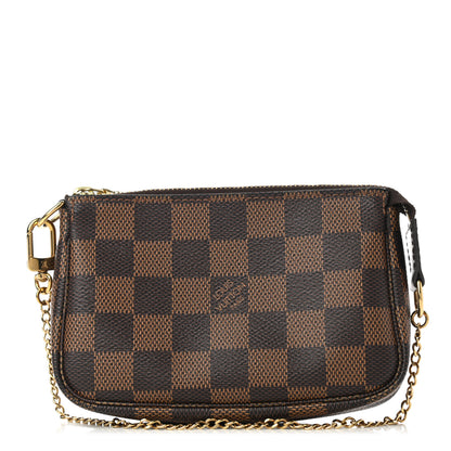 Louis Vuitton Damier Ebene Mini Pochette Accessories 1 of 7