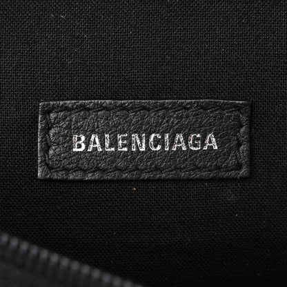 Balenciaga Calfskin Everyday Logo Belt Bag Black 6 of 10