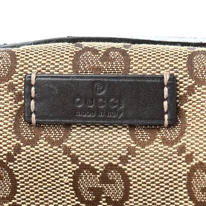 Gucci Monogram Medium Bamboo Cosmetic Case Dark Brown 8 of 9