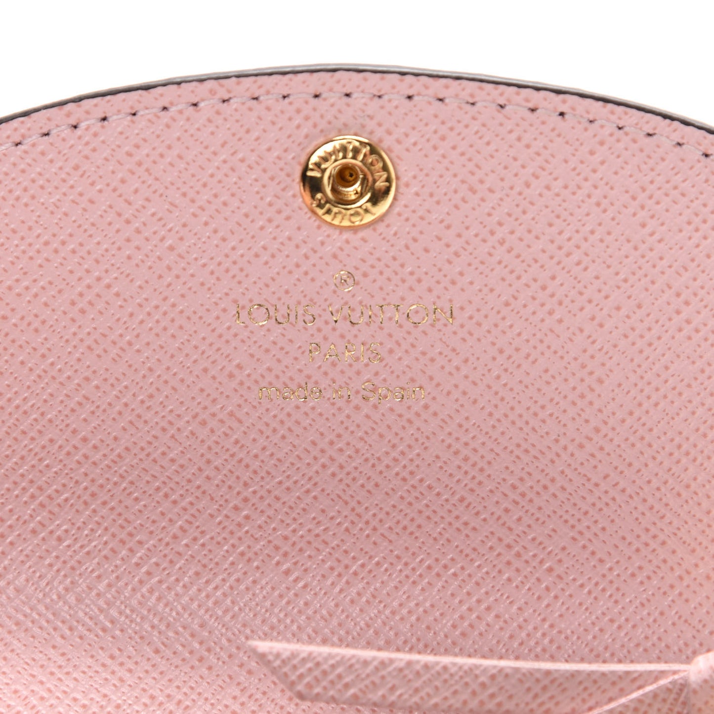 Monogram Rosalie Coin Purse Rose Ballerine