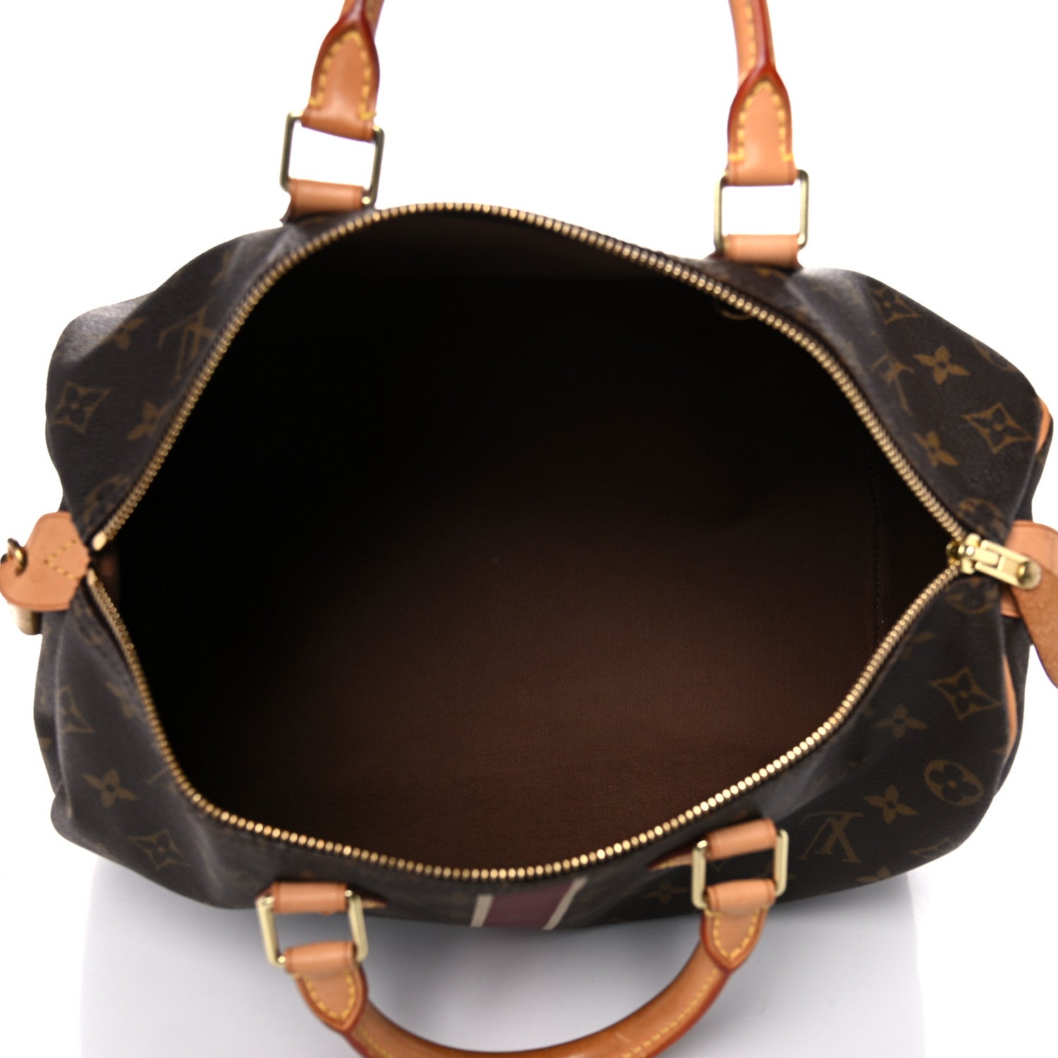 Louis Vuitton Monogram My LV Heritage Speedy 30 Bordeaux Ivory 4 of 16
