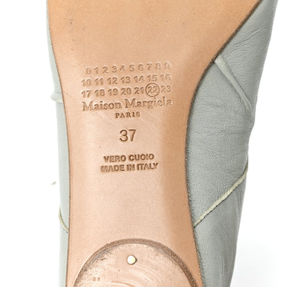 Maison Margiela Ovine Tabi Ballet Flats 37 Alabaster 7 of 9