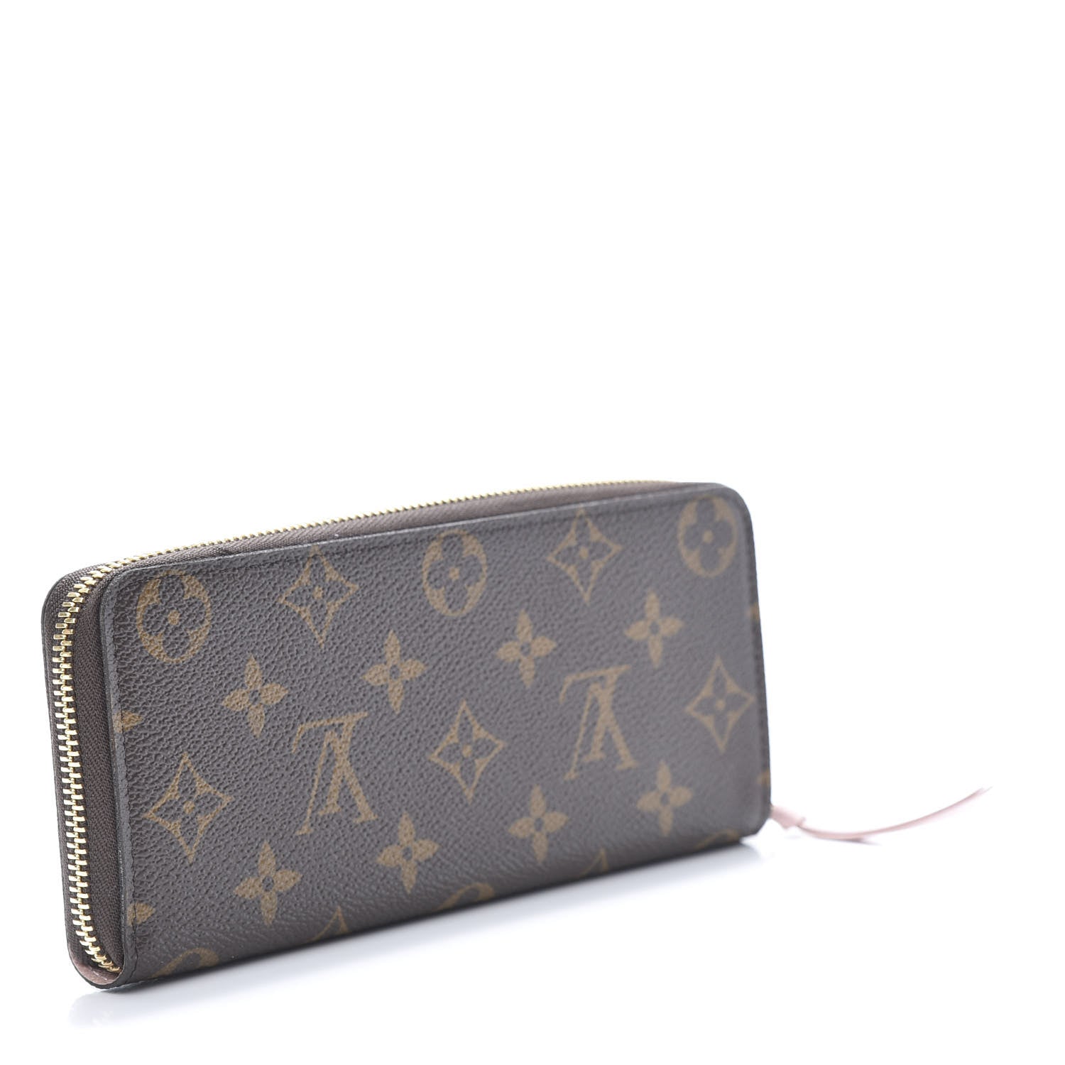 Louis Vuitton Monogram Clemence Wallet Rose Ballerine 3 of 8
