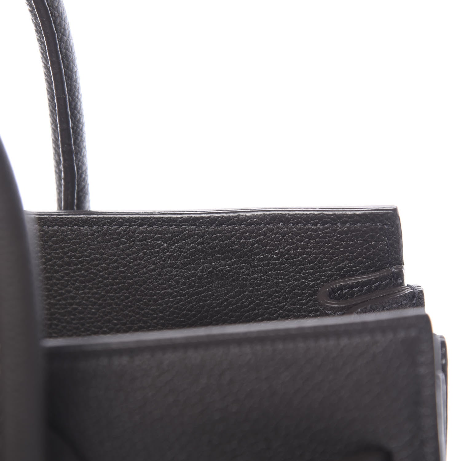 Saint Laurent Grained Calfskin Baby Sac De Jour Coal 11 of 13