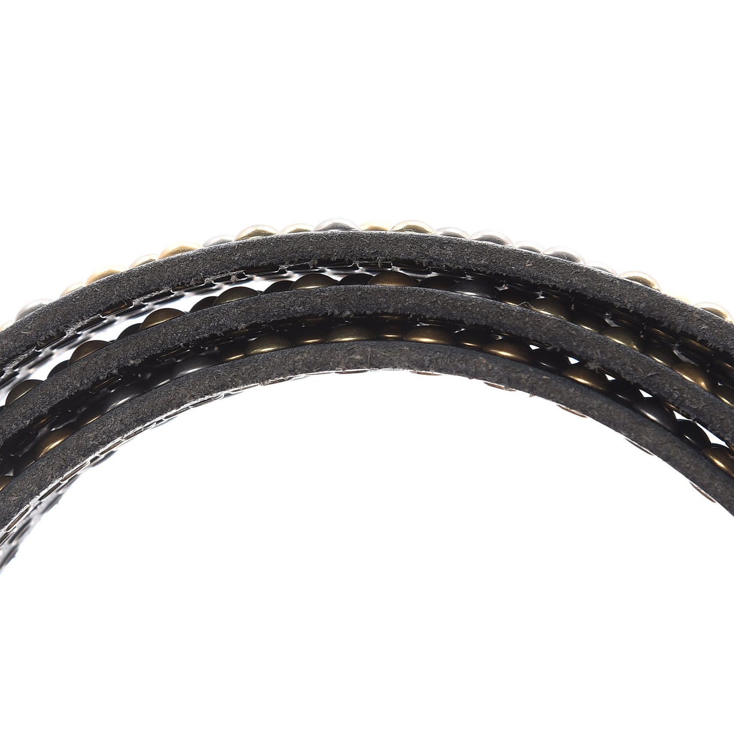 Calfskin Studded Feline Belt 110 44 Black