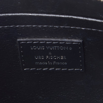 Louis Vuitton X UF Tufted Monogram Pochette Accessories White Black 7 of 7