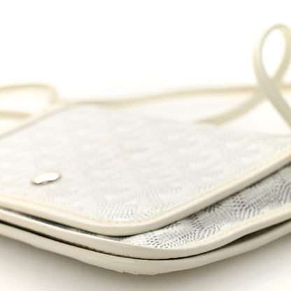 Goyard Goyardine Plumet Wallet Clutch White 9 of 9