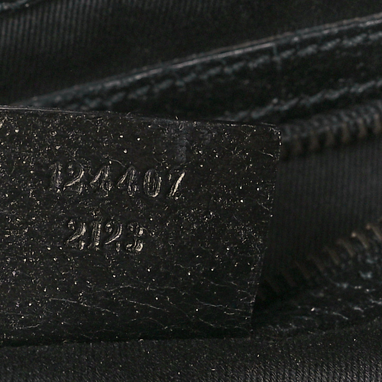 Monogram Calfskin Large Bardot Tote Black