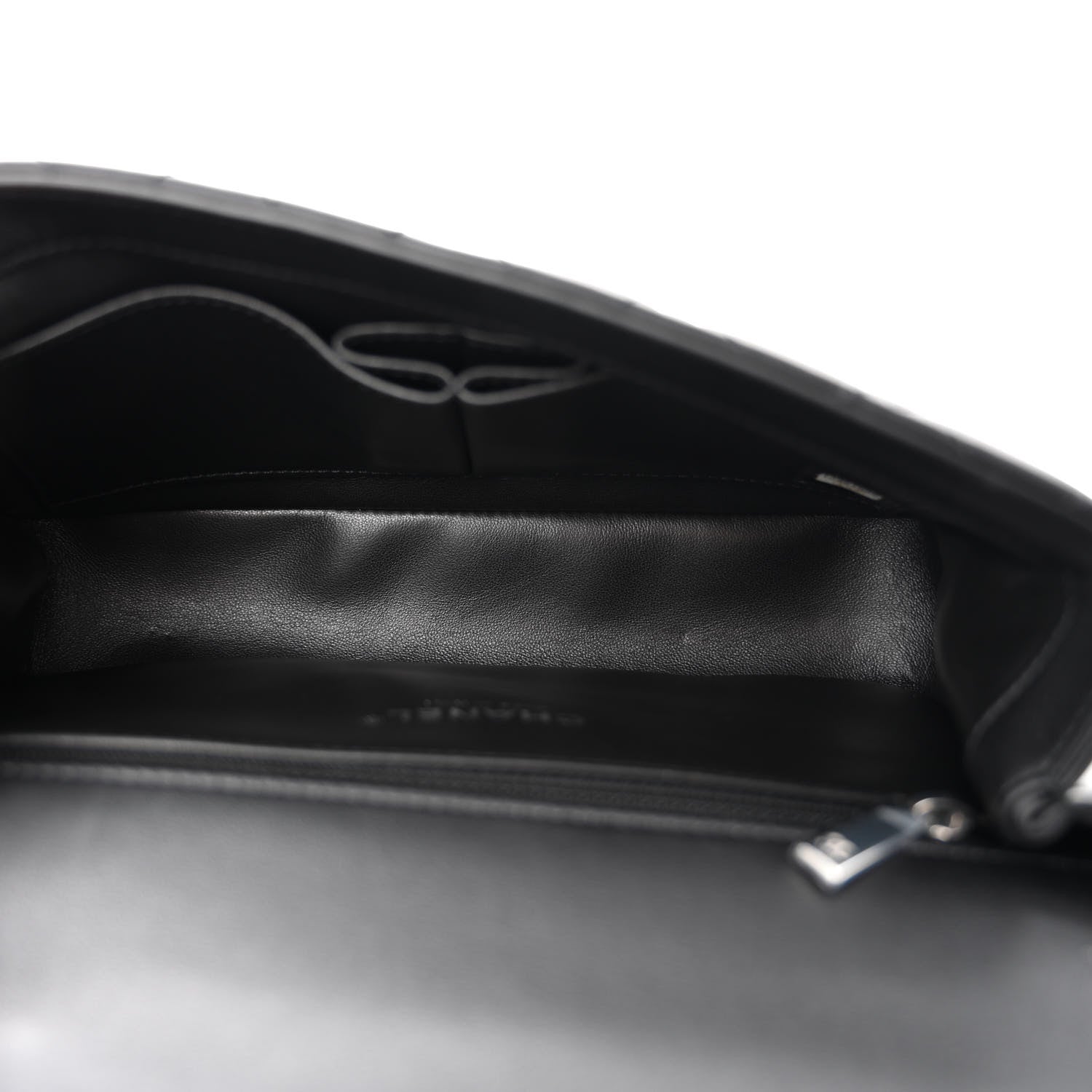 Chanel Lambskin Quilted Small CC Filigree Flap Black 5 of 11