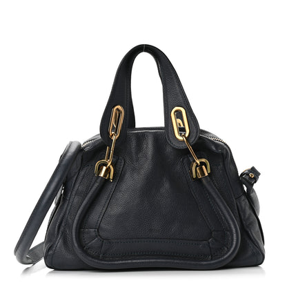 Chloe Calfskin Small Paraty Navy 1 of 26
