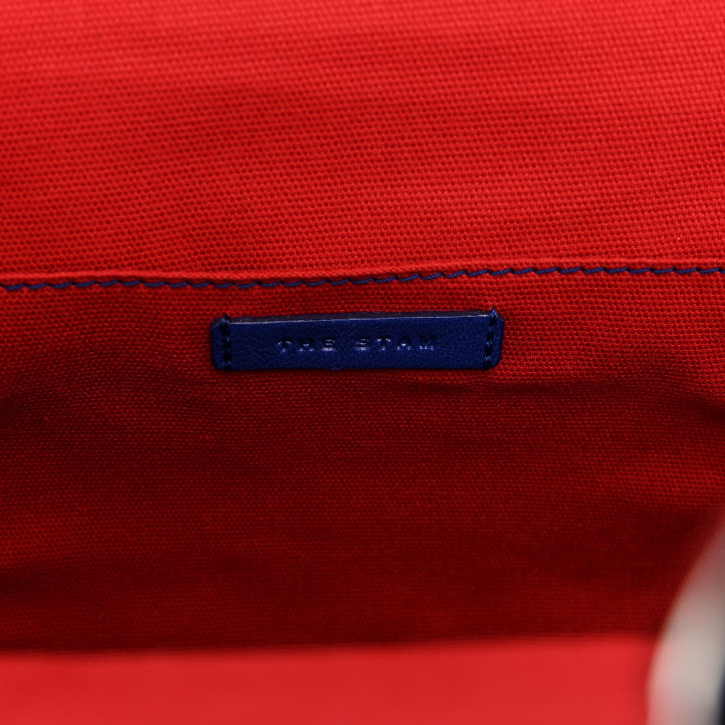 Calfskin Quilted Stam Blue