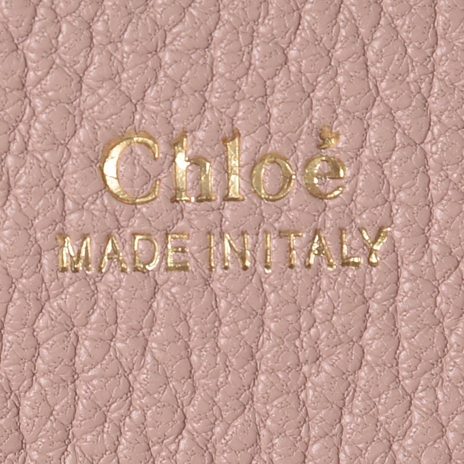 Chloe Grained Lambskin Medium Drew Shoulder Bag Cement Pink 6 of 6