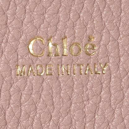 Chloe Grained Lambskin Medium Drew Shoulder Bag Cement Pink 6 of 6