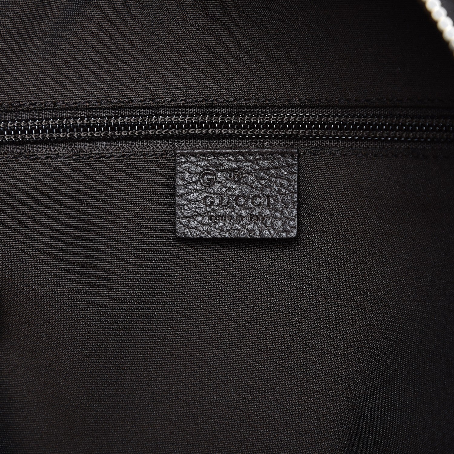 Gucci GG Monogram Travel Backpack Dark Brown 7 of 8