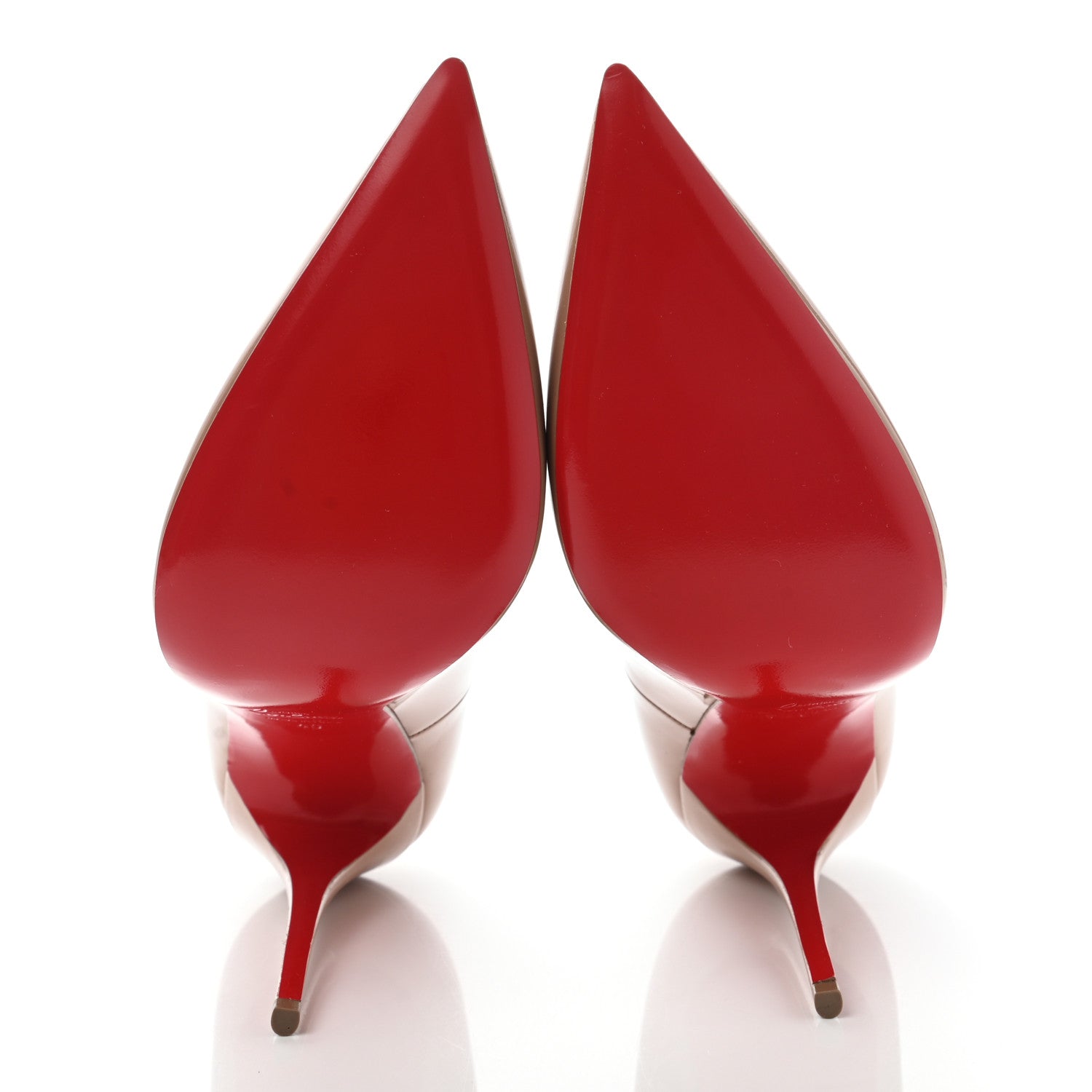 Christian Louboutin Patent So Kate 120 Pumps 40 Nude 5 of 17