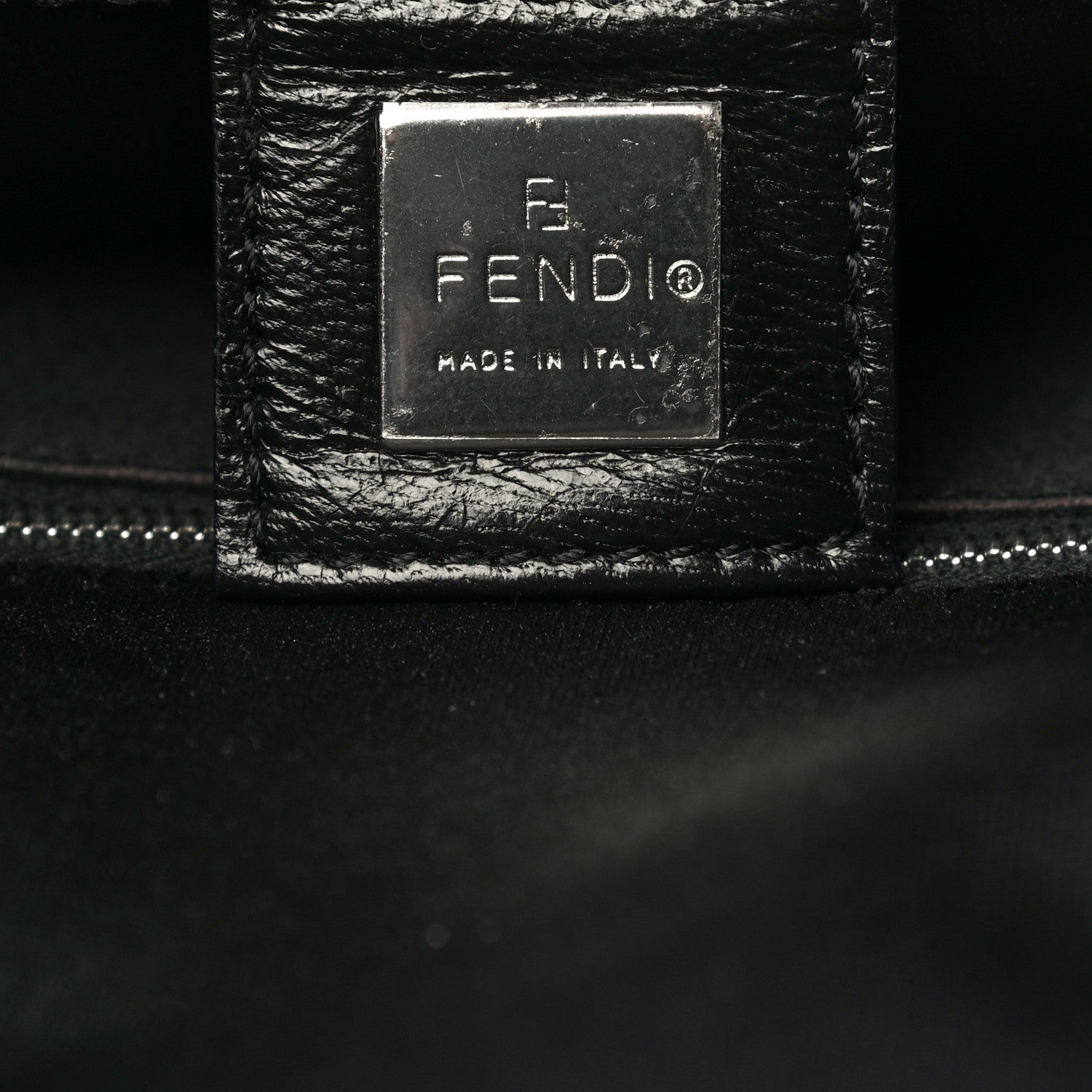 Fendi Neoprene Baguette Black 5 of 11