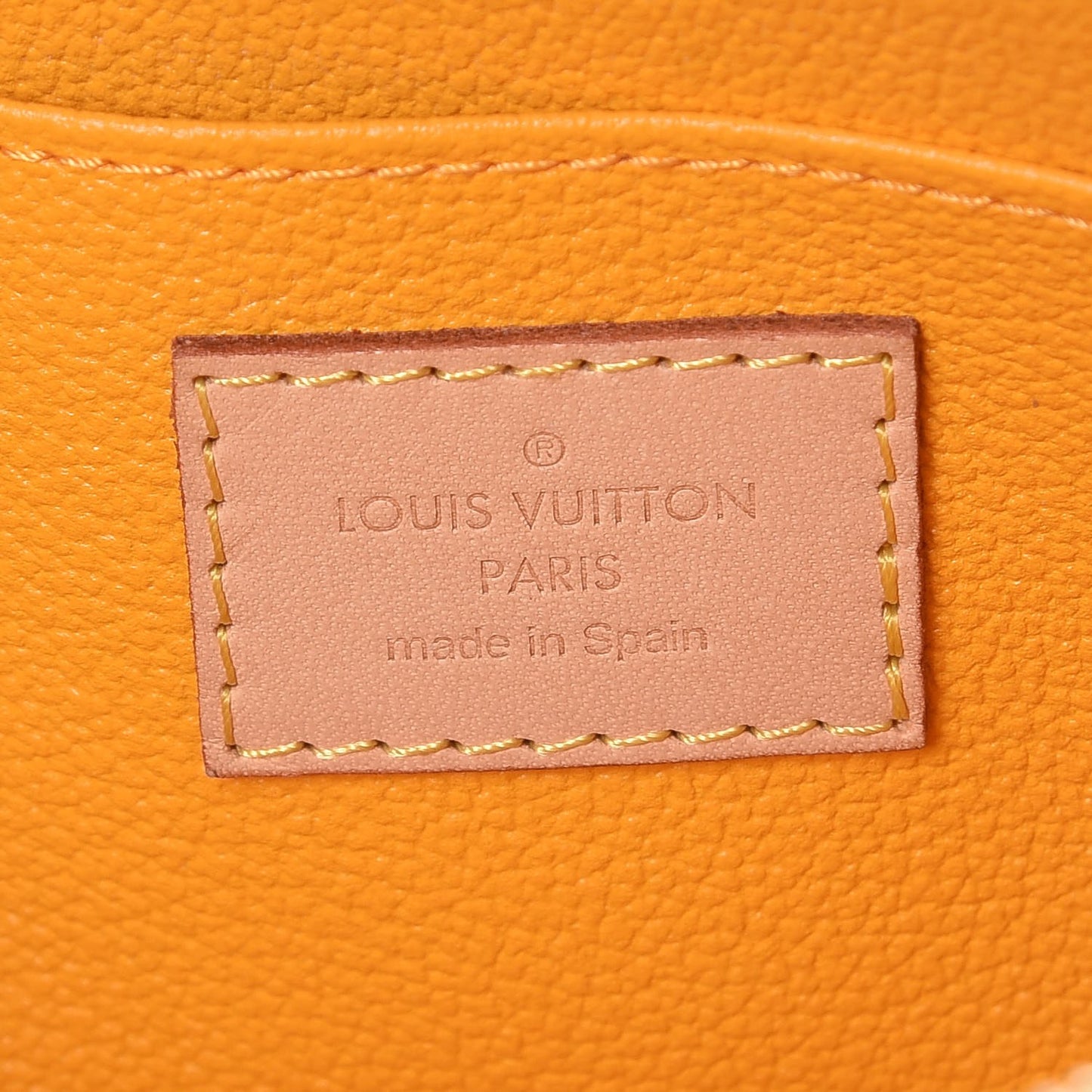 Vernis Cosmetic Pouch Jaune Passion