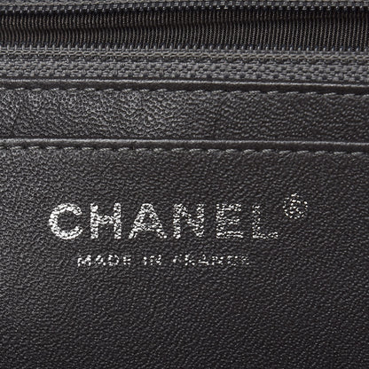 Chanel Lambskin Quilted Jumbo Single Flap Dark Grey 6 of 10